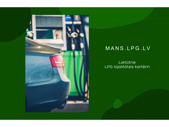 JAUNUMS - MANS LPG lietotne!