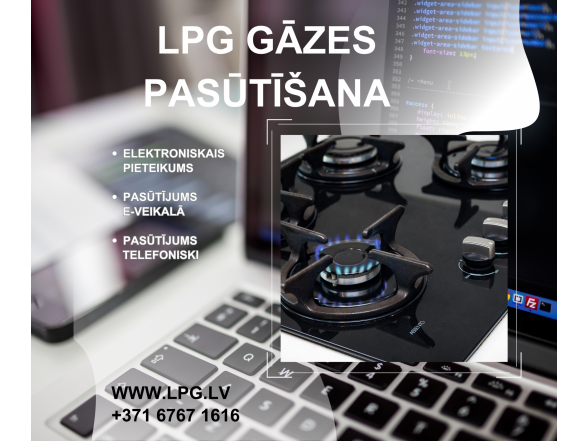 Gāzes pasūtīšanas varianti