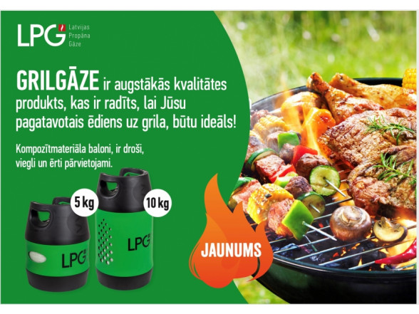 Jaunums Latvijas propāna gāze uzpildes stacijās!